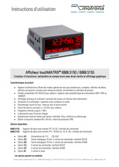 Motrona touchMATRIX 6888.5150 Instructions D'utilisation