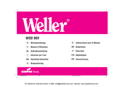 Weller WDD 80V Manuel D'utilisation