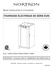 Nortron ECM Série Guide D'installation Et D'utilisation