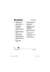 EINHELL 41.327.41 Instructions D'origine
