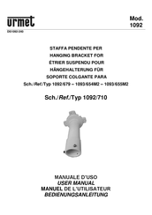 Urmet 1092/710 Manuel De L'utilisateur