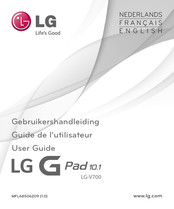 LG G pad 10.1 Guide De L'utilisateur