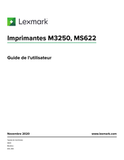 Lexmark MS622 Guide De L'utilisateur