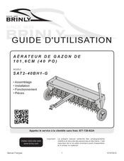 Brinly SAT2-40BH1-G Guide D'utilisation