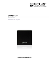 Ecler essentials eAMBIT103 Mode D'emploi