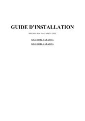 LDLC SSD F2 16 GB mSATA Guide D'installation