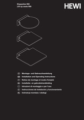 Hewi 950 Notice De Montage Et Mode D'emploi
