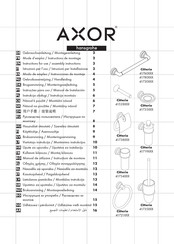 Hansgrohe AXOR Série 41730 Série Mode D'emploi / Instructions De Montage