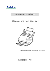 Avision FF-1902B Manuel De L'utilisateur