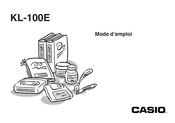 Casio KL-100E Mode D'emploi