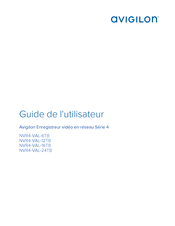 Avigilon NVR4-VAL-12TB Guide De L'utilisateur