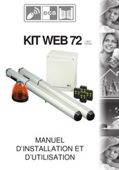 SCS Sentinel KIT WEB 72 Manuel D'installation Et D'utilisation
