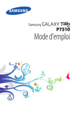 Samsung P7510 Mode D'emploi