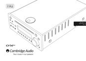 Cambridge Audio one+ Mode D'emploi