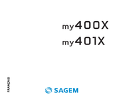 Sagem my 401X Mode D'emploi