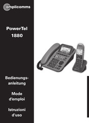 Amplicomms PowerTel 1880 Mode D'emploi