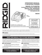 RIDGID R86049 Manuel D'utilisation