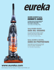Eureka AirSpeed Ultra Vacuum AS4039 Série Guide Du Propriétaire