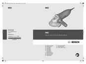 Bosch PWS 720-125 Notice Originale