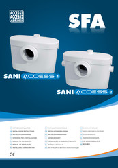 SFA Sani ACCESS1 Notice D'installation