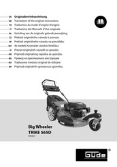 Güde TRIKE 565D Mode D'emploi