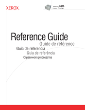 Xerox Phaser 3425 Guide De Référence