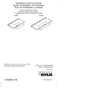Kohler K-3761 Guide D'installation Et D'entretien