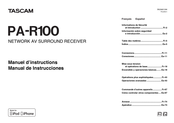 Tascam PA-R100 Manuel D'instructions