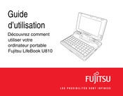 Fujitsu LifeBook U810 Guide D'utilisation