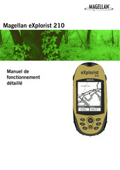 Magellan eXplorist 210 Manuel De Fonctionnement