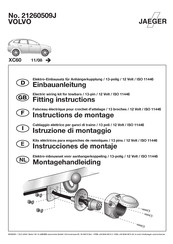 Jaeger 21260509J Instructions De Montage