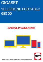 Gigaset GS100 Manuel D'utilisation