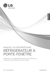 LG LFX31925 Série Manuel Du Propriétaire