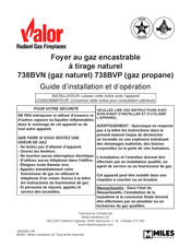Valor 738BVN Guide D'installation Et D'operation