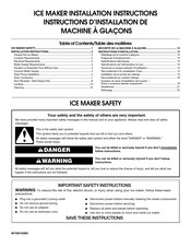 KitchenAid W10541636C Instructions D'installation