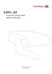 ViewSonic M1+ G2 Manuel Utilisateur