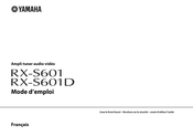 Yamaha RX-S601 Mode D'emploi