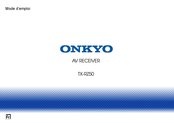 Onkyo TX-RZ50 Mode D'emploi