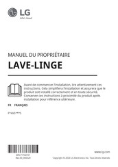 LG F14V50WHS Manuel Du Propriétaire