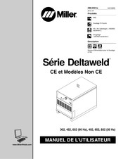 Miller Deltaweld 602 Manuel De L'utilisateur