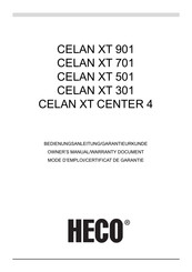 Heco CELAN XT 901 Mode D'emploi