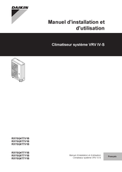 Daikin VRV IV-S RXYSQ5T7Y1B Manuel D'installation Et D'utilisation