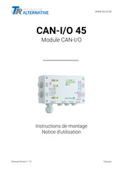 Technische Alternative CAN-I/O 45 Notice D'utilisation