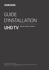 Samsung HG55EJ670U Guide D'installation