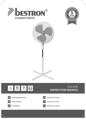 Bestron SUMMER BREEZE ASV45W Mode D'emploi