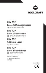 Toolcraft LDM 70 P Mode D'emploi