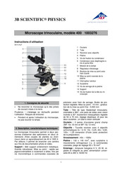 3B SCIENTIFIC PHYSICS 1003276 Instructions D'utilisation