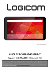 LOGICOM L-EMENT Tab 1048 Guide De Démarrage Rapide