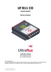 UltraFlux Uf 811 CO Manuel Utilisateur