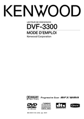 Kenwood DVF-3300 Mode D'emploi
